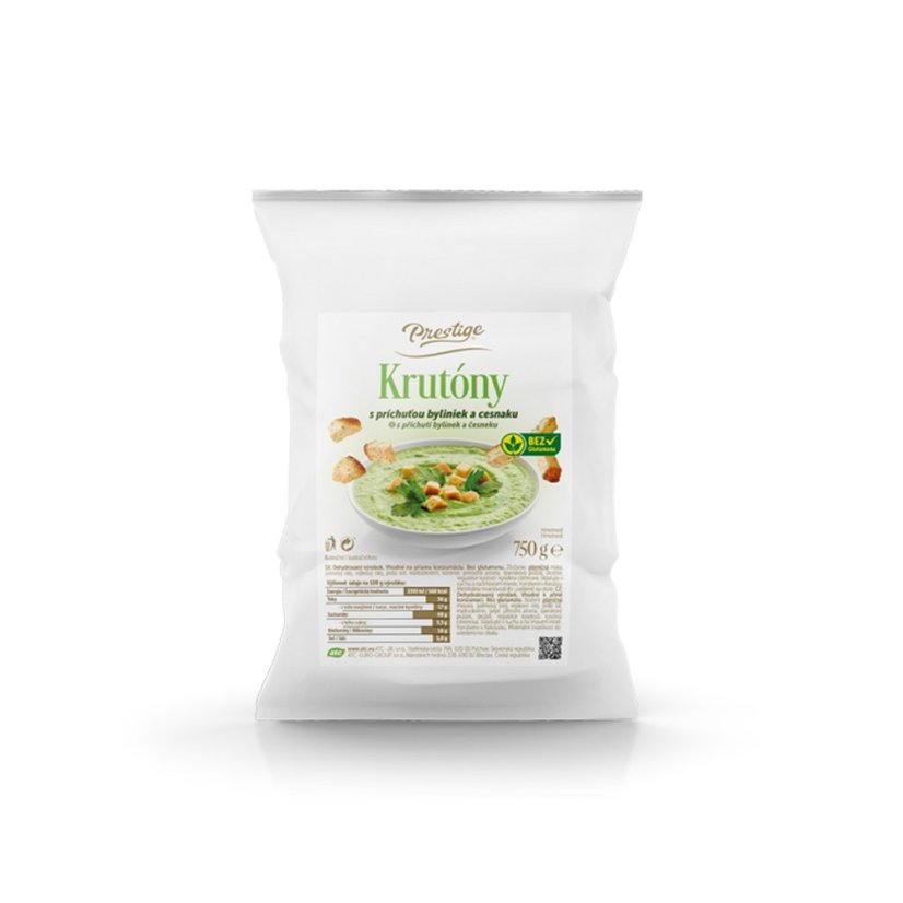 Krutóny s príchuťou byliniek a cesnaku 750g