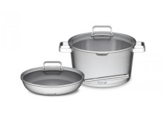 Sada riadu G21 Gourmet Magic s cedníkom, 4 diely, nerez