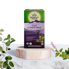 Tulsi Sladké drievko - relax a imunita, porciovaný čaj, 25 vreciek