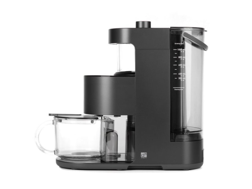 Multifunkčný mixér Blender Comfort Graphite Black, samočistiaci