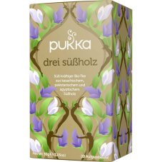 Tri sladké drievka, trávenie a dýchacie cesty, porciovaný čaj, 20 vreciek