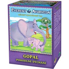 Detský ajurvédsky čaj Gopal - dýchacie cesty, sypaný čaj, 100g