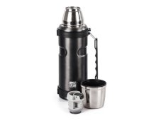 Termofľaša na pitie s rukoväťou šedá, 1000ml
