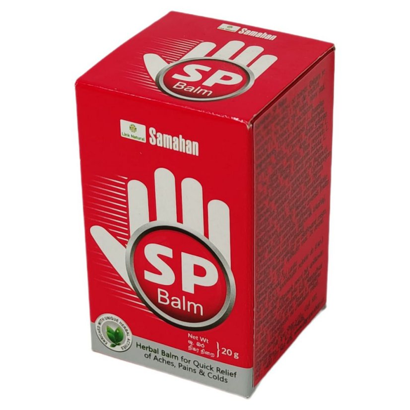 Bylinný ajurvédsky balzam Samahan SP, úľava od bolesti kĺbov, 20 g