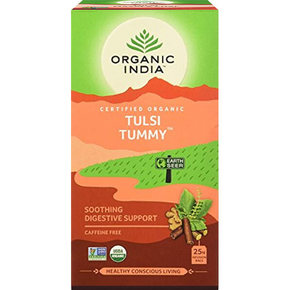 Tulsi Tummy - podpora trávenia, porciovaný čaj, 25 vreciek