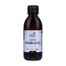 Adelle Davis - Lipozomálny vitamín D3+K2, 200 ml