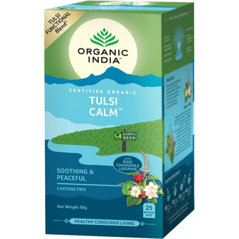Tulsi Calm - stres a napätie, porciovaný čaj, 25 vreciek