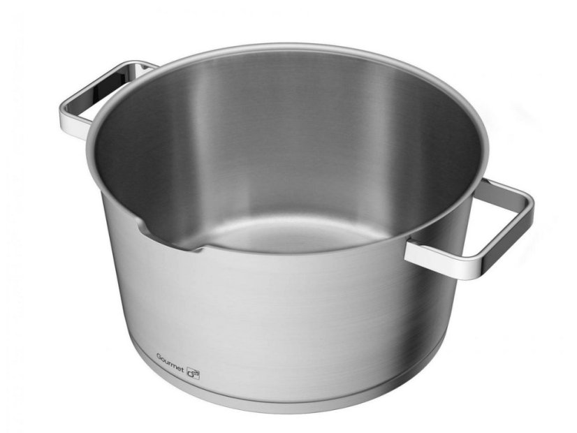 Sada riadu G21 Gourmet Magic s cedníkom, 4 diely, nerez