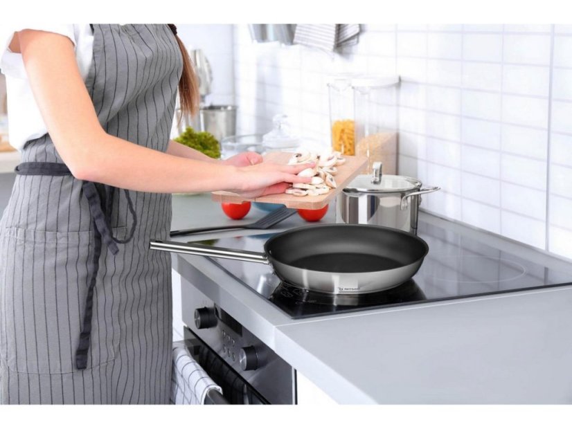 Sada riadu G21 Gourmet Magic s cedníkom, 4 diely, nerez