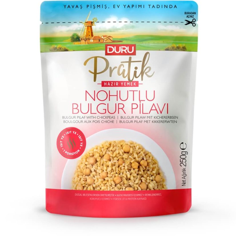 Pratik Bulgurový Pilaf s cícerom je hotové jedlo