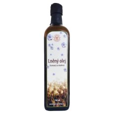 Ľanový olej lisovaný za studena, 750ml