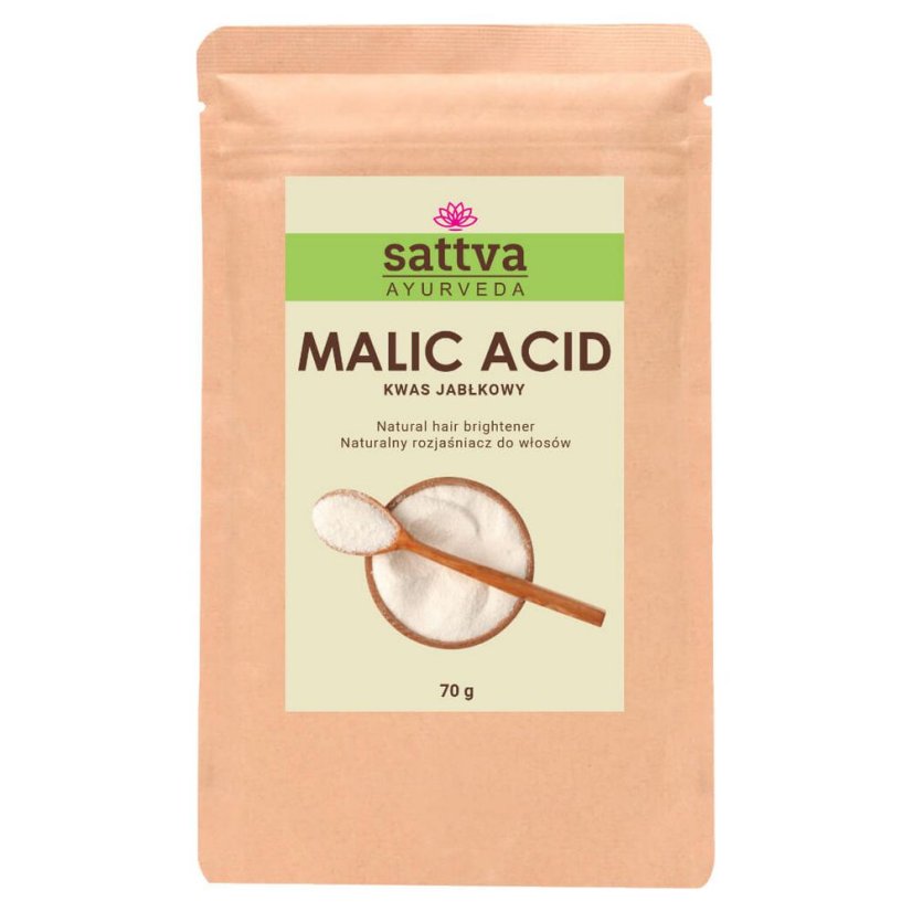 Prírodný rozjasňovač vlasov Kyselina jablčná, 70 g