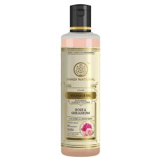 Upokojujúci masážny olej Ruža & Geranium na hĺbkové vyživenie a regeneráciu, 210ml