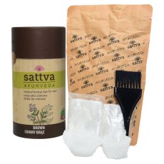 Henna na farbenie a výživu vlasov, čokoládovo hnedá 150g