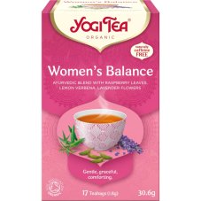 Women's Balance, podpora pre ženský cyklus, porciovaný čaj, 17 vreciek