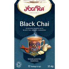 Black Chai, vitalita a energia, porciovaný čaj, 17 vreciek