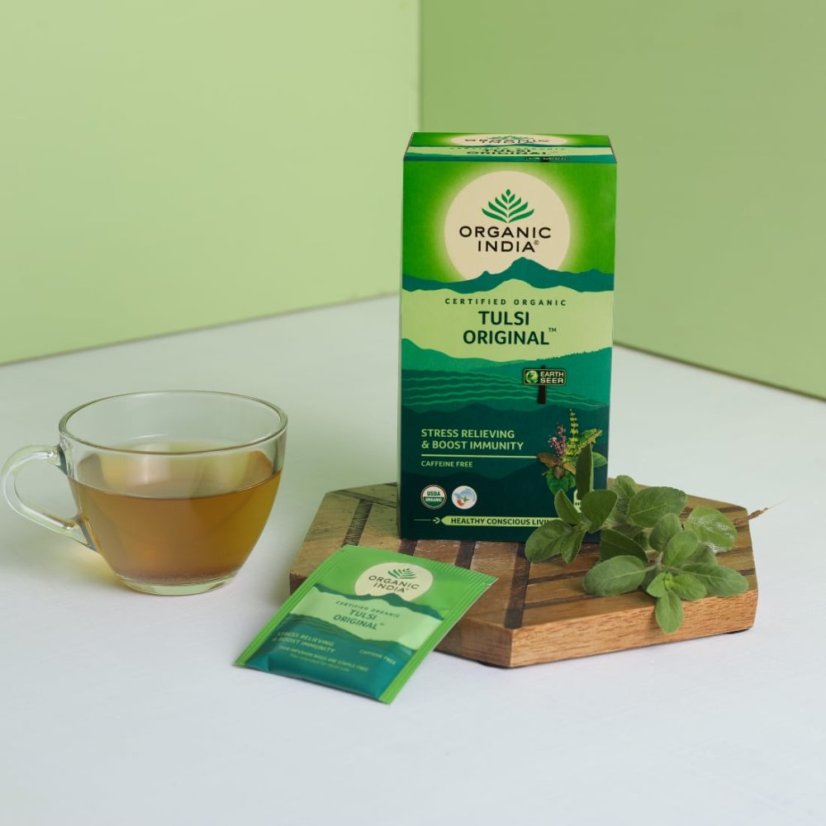 Tulsi Original, porciovaný čaj, 25 vreciek