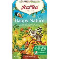 Happy Nature, detoxikácia a imunita, porciovaný čaj, 17 vreciek