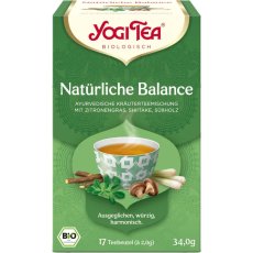 Natural Balance pre osvieženie, porciovaný čaj, 17 vreciek