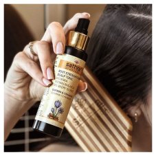 Vlasové tonikum so škoricou a šafranom, posilnenie vlasových korienkov, 100 ml