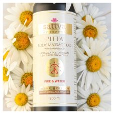 Ajurvédsky masážny olej Pitta so santalom 200ml