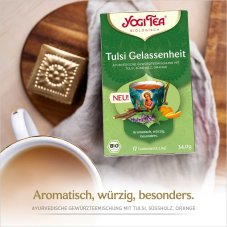 Tulsi Relax, relax, porciovaný čaj, 17 vreciek