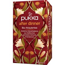 After Dinner, trávenie, porciovaný čaj, 20 vreciek