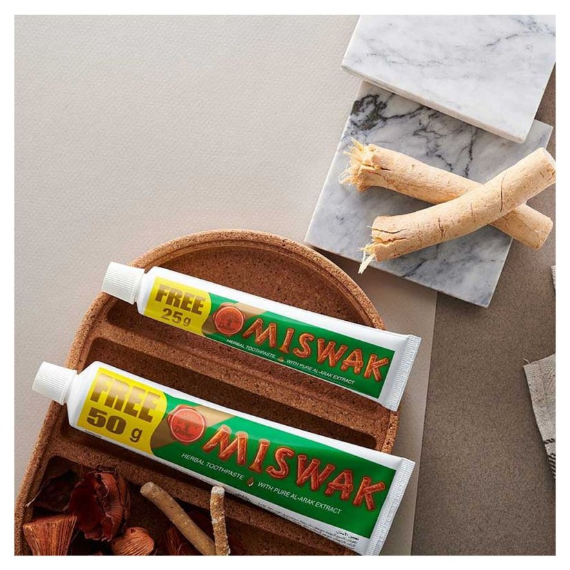 Bylinná zubná pasta Miswak 158 g / 170 g - Obsah balenia: 158 g