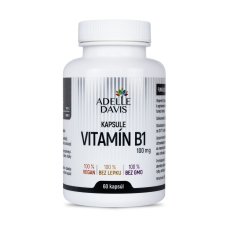 Adelle Davis - Vitamín B1 100 mg, 60 kapsúl