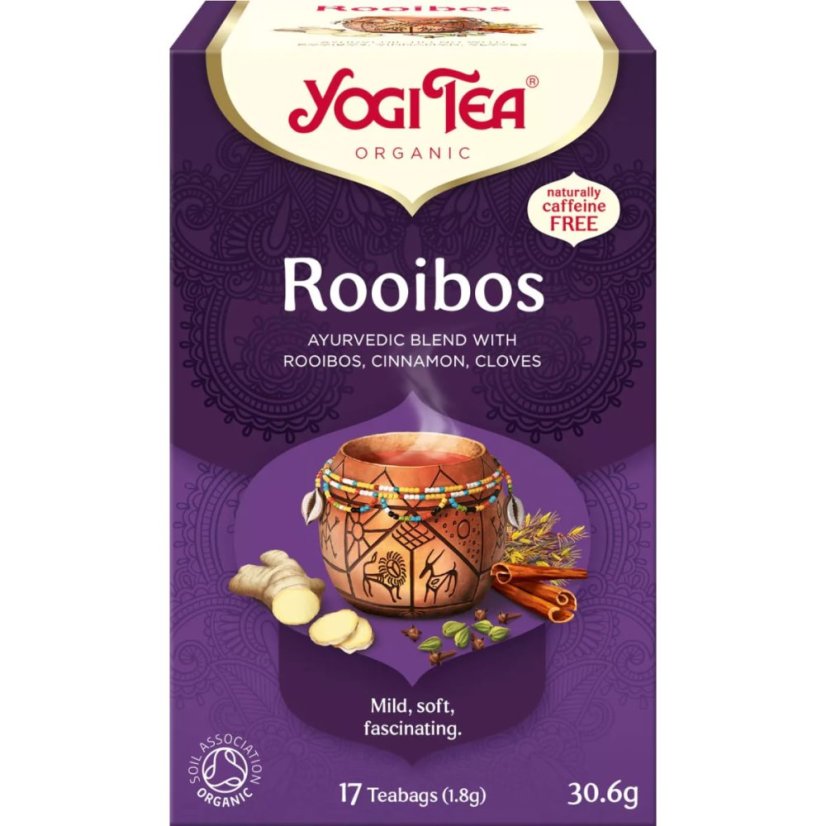 Rooibos na relax a oddych, porciovaný čaj, 17 vreciek