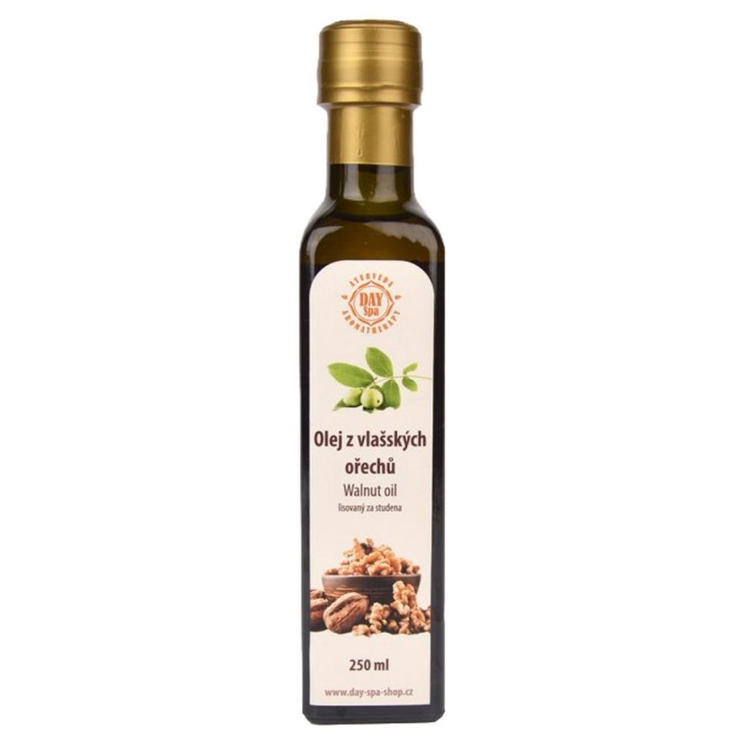 Olej z vlašských orechov lisovaný za studena, 250ml