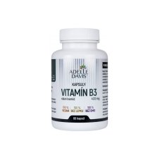 Adelle Davis - Vitamín B3 400 mg, 60 kapsúl
