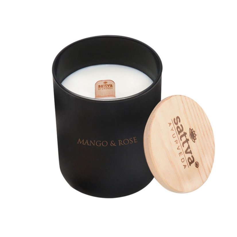 Vonná sviečka Mango & indická ruža