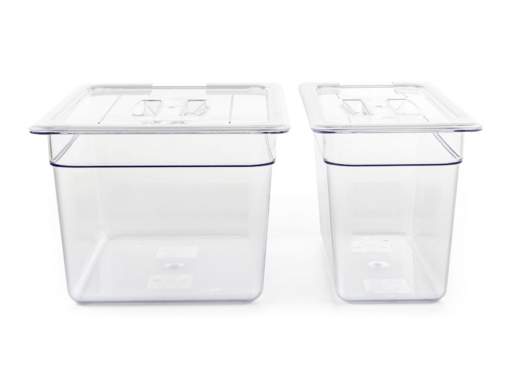  Kontajner G21 pre varenie metódou sous-vide pomáha lepšie udržiavať teplotu a zamedzí nežiaducim tepelným stratám.